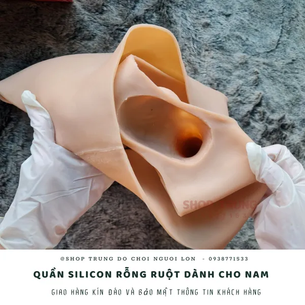 Dương Vật Giả Rỗng Ruột Liền Quần Cao Cấp Hàng Cực Hiếm Nhé