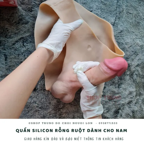 Dương Vật Giả Rỗng Ruột Liền Quần Cao Cấp Hàng Cực Hiếm Nhé