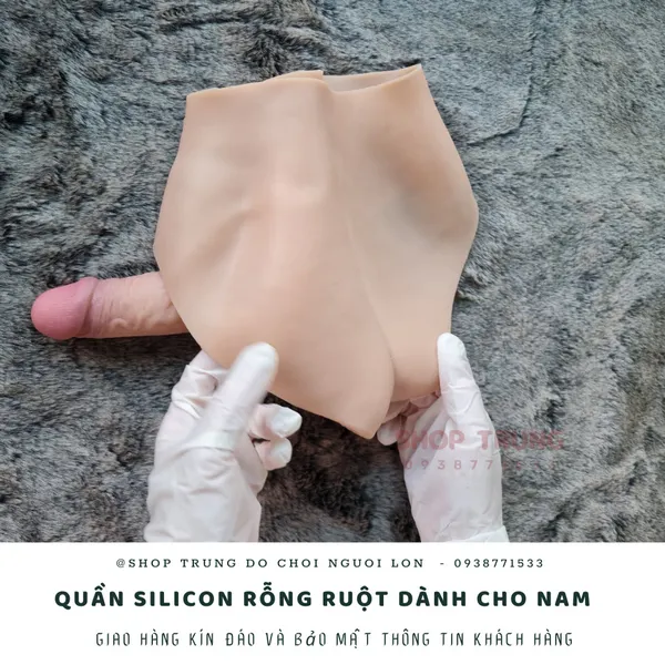 Dương Vật Giả Rỗng Ruột Liền Quần Cao Cấp Hàng Cực Hiếm Nhé