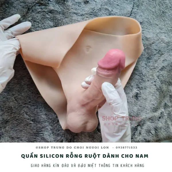 Dương Vật Giả Rỗng Ruột Liền Quần Cao Cấp Hàng Cực Hiếm Nhé
