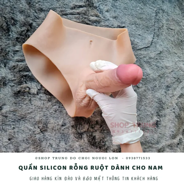 Dương Vật Giả Rỗng Ruột Liền Quần Cao Cấp Hàng Cực Hiếm Nhé