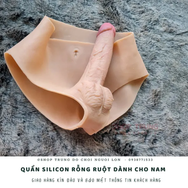 Dương Vật Giả Rỗng Ruột Liền Quần Cao Cấp Hàng Cực Hiếm Nhé