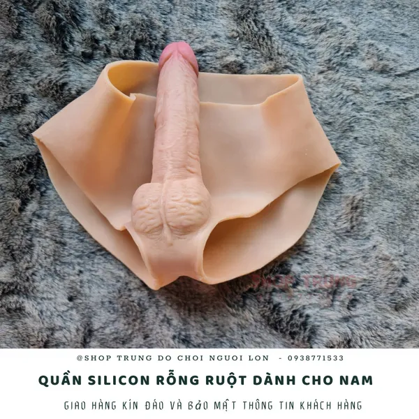 Dương Vật Giả Rỗng Ruột Liền Quần Cao Cấp Hàng Cực Hiếm Nhé