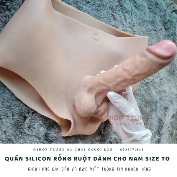 Dương Vật Giả Rỗng Ruột Liền Quần Cao Cấp Hàng Cực Hiếm Nhé