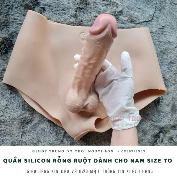 Dương Vật Giả Rỗng Ruột Liền Quần Cao Cấp Hàng Cực Hiếm Nhé