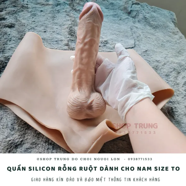 Dương Vật Giả Rỗng Ruột Liền Quần Cao Cấp Hàng Cực Hiếm Nhé