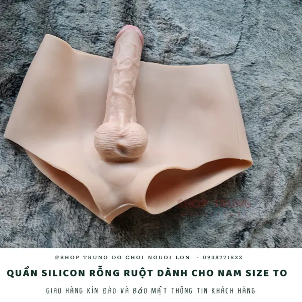 Dương Vật Giả Rỗng Ruột Liền Quần Cao Cấp Hàng Cực Hiếm Nhé