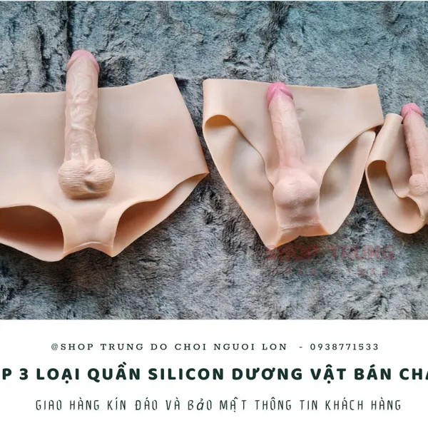 Dương Vật Giả Rỗng Ruột Liền Quần Cao Cấp Hàng Cực Hiếm Nhé