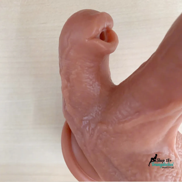Dương Vật Giả Rung Thụt Sưởi Ấm Điều Khiển Từ Xa: Thân Thon 3.3cm, Ấm Trước Khi Chạm