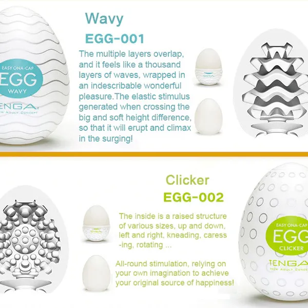 Dụng cụ thủ dâm Egg Tenga dành cho nam giới