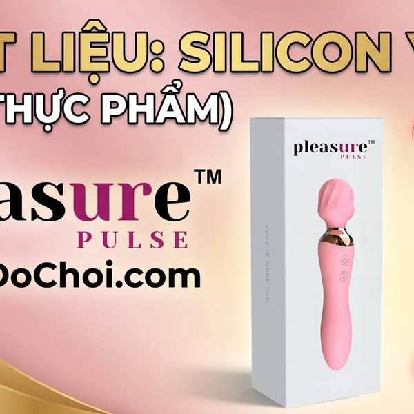 Máy Rung 2 Đầu Pleasure Pulse Dual Motor Kích Thích Kép, IPX4, Đầu Xoắn Ốc Tập Trung Điểm G