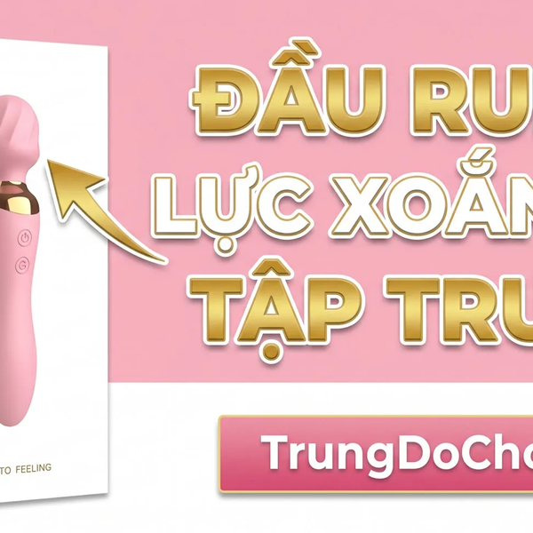 Máy Rung 2 Đầu Pleasure Pulse Dual Motor Kích Thích Kép, IPX4, Đầu Xoắn Ốc Tập Trung Điểm G