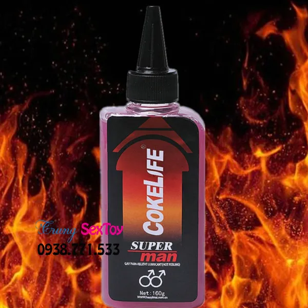 Gel Bôi Trơn Dành Cho Hậu Môn Cokelife SuperMan