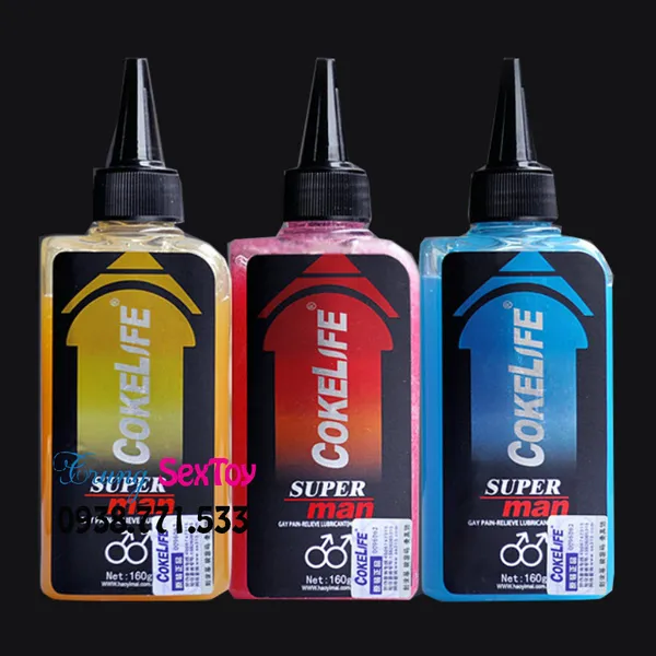Gel Bôi Trơn Dành Cho Hậu Môn Cokelife SuperMan