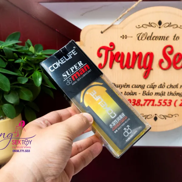 Gel bôi trơn Cokelife SuperMan dung lượng 160g 