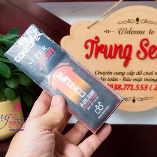 Gel bôi trơn Cokelife SuperMan dung lượng 160g 