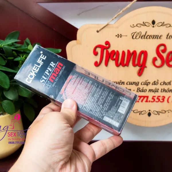 Gel bôi trơn Cokelife SuperMan dung lượng 160g 