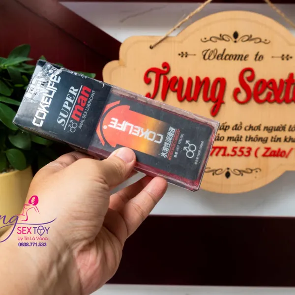Gel bôi trơn Cokelife SuperMan dung lượng 160g 
