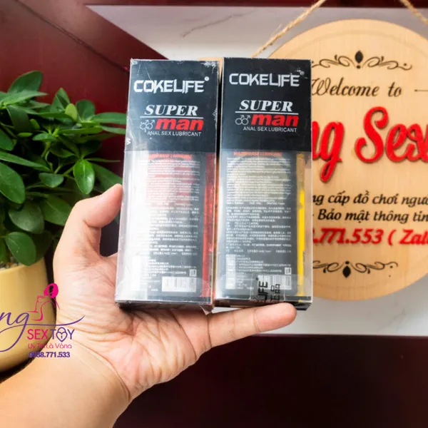 Gel bôi trơn Cokelife SuperMan dung lượng 160g 