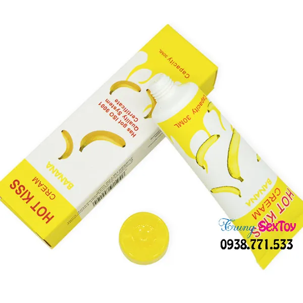Gel Bôi Trơn Mùi Trái Cây Hương Chuối