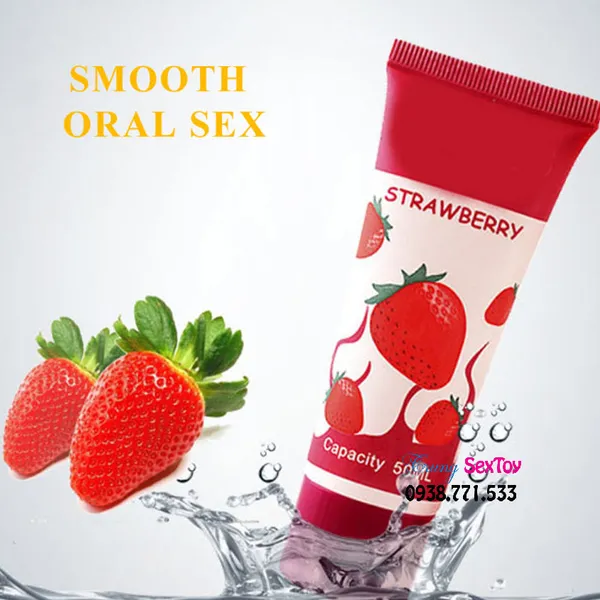 Gel Bôi Trơn Trái Cây Hương Dâu