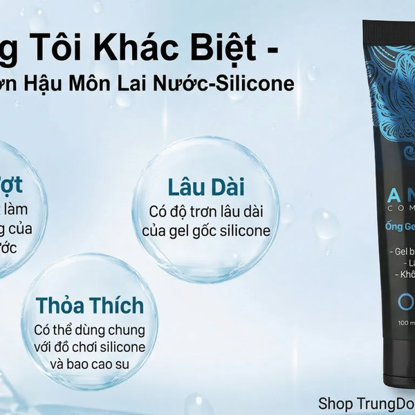 Gel bôi trơn hậu môn Orgie Anal Lube Tube 100ml