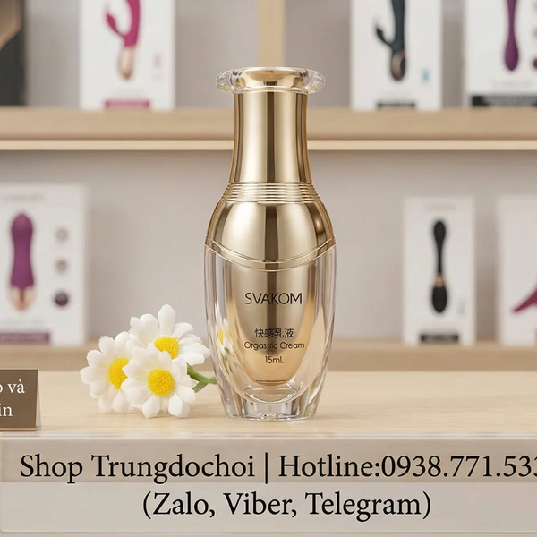 Gel Tăng Khoái Cảm Svakom Orgasm Khi Âm Vật Trở Nên Nhạy Cảm Hơn, Mọi Chạm Đều Là Điện