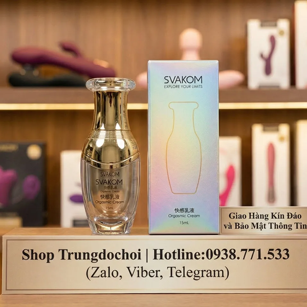Gel Tăng Khoái Cảm Svakom Orgasm Khi Âm Vật Trở Nên Nhạy Cảm Hơn, Mọi Chạm Đều Là Điện