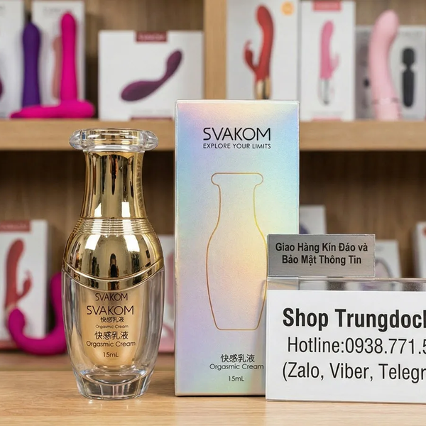 Gel Tăng Khoái Cảm Svakom Orgasm Khi Âm Vật Trở Nên Nhạy Cảm Hơn, Mọi Chạm Đều Là Điện
