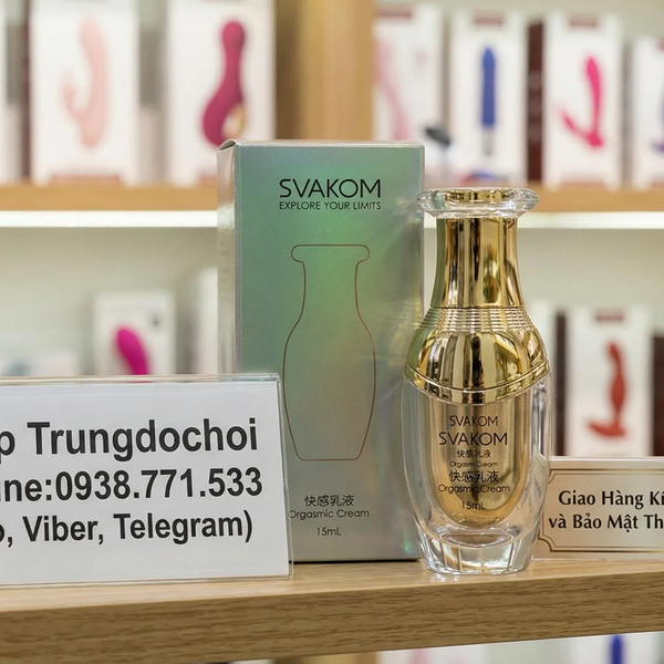 Gel Tăng Khoái Cảm Svakom Orgasm Khi Âm Vật Trở Nên Nhạy Cảm Hơn, Mọi Chạm Đều Là Điện