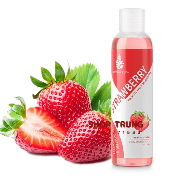 Gel Bôi Trơn Hương Trái Cây - Nếm Vị Ngọt, Thăng Hoa Cảm Xúc