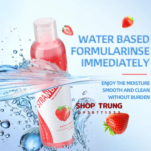 Gel Bôi Trơn Hương Trái Cây - Nếm Vị Ngọt, Thăng Hoa Cảm Xúc