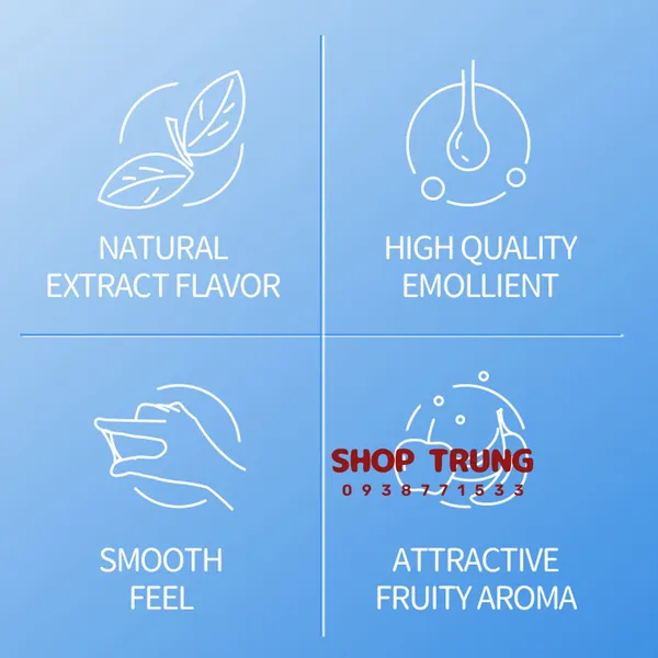 Gel Bôi Trơn Hương Trái Cây - Nếm Vị Ngọt, Thăng Hoa Cảm Xúc