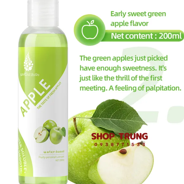 Gel Bôi Trơn Hương Trái Cây - Nếm Vị Ngọt, Thăng Hoa Cảm Xúc