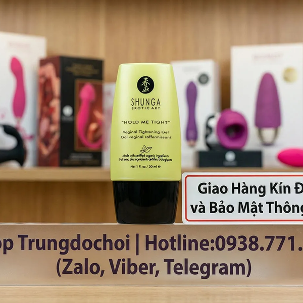 Gel Se Khít Âm Đạo Shunga Hold Me Tight Tăng Ma Sát, Tăng Cảm Giác, Cho Đêm Chạm Đến Trọn Vẹn Hơn