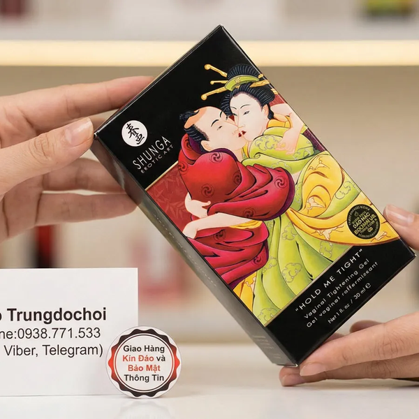 Gel Se Khít Âm Đạo Shunga Hold Me Tight Tăng Ma Sát, Tăng Cảm Giác, Cho Đêm Chạm Đến Trọn Vẹn Hơn