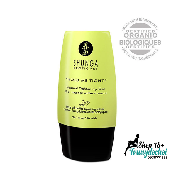 Gel Se Khít Âm Đạo Shunga Hold Me Tight Tăng Ma Sát, Tăng Cảm Giác, Cho Đêm Chạm Đến Trọn Vẹn Hơn