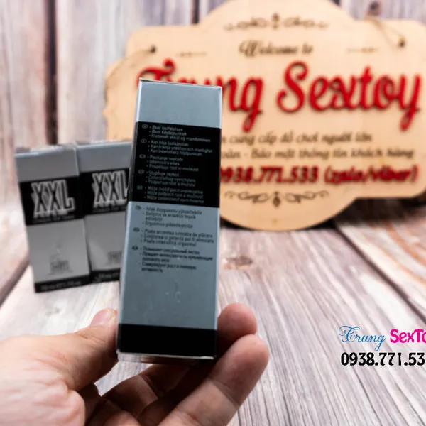 Gel làm to dương vật XXL cho phái mạnh thêm phần tự tin