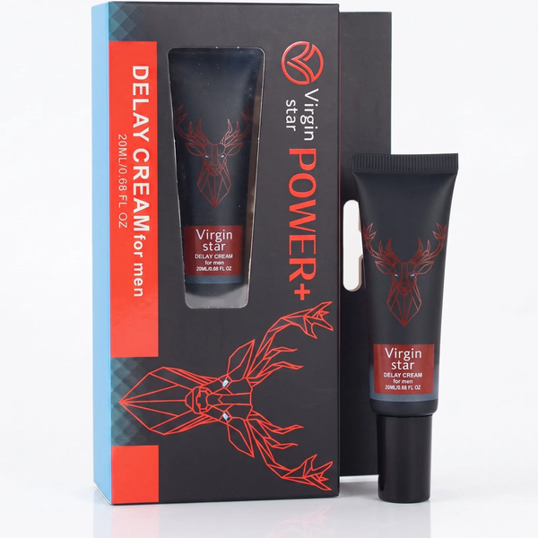 Gel Bôi Virgin Star Power+ Delay Cream — Chống Xuất Tinh Sớm 20ml