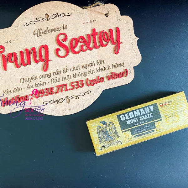 Lên đỉnh, làm chủ sức mạnh phái nam với GERMANY MUST STATE