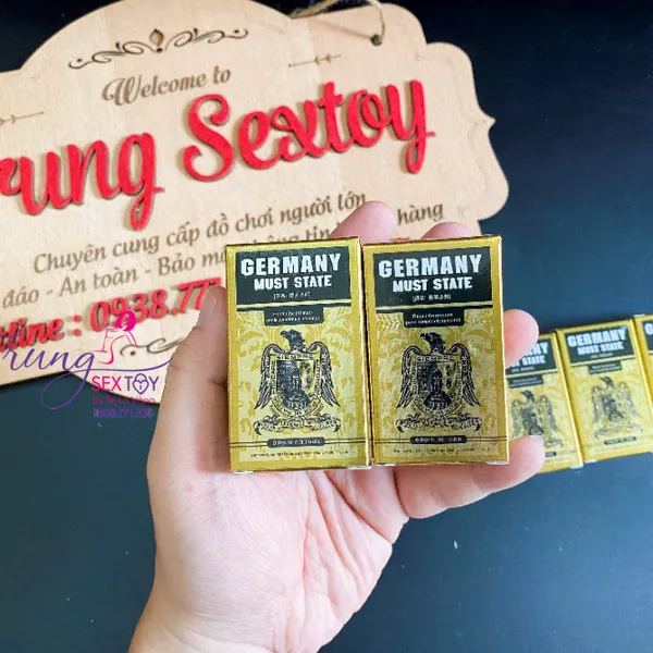 Lên đỉnh, làm chủ sức mạnh phái nam với GERMANY MUST STATE