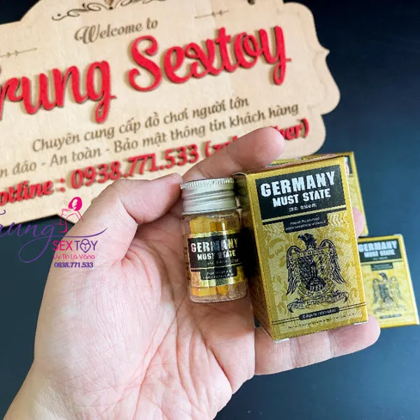 Lên đỉnh, làm chủ sức mạnh phái nam với GERMANY MUST STATE