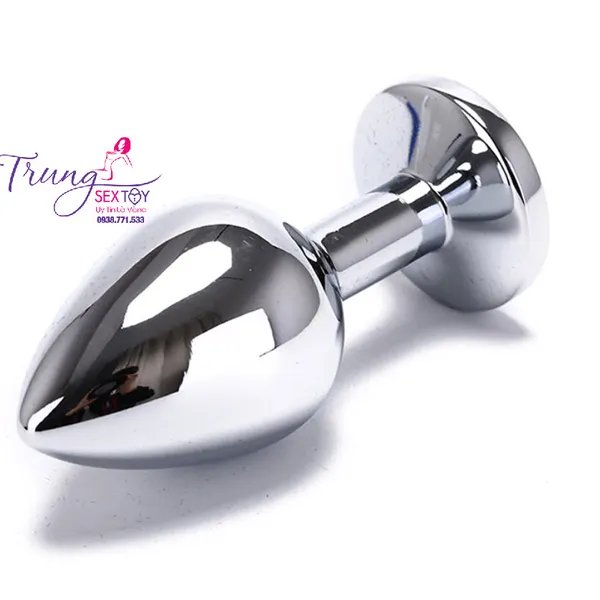 Kích thích mọi dòng cảm xúc với phích cắm hậu môn bằng thép này