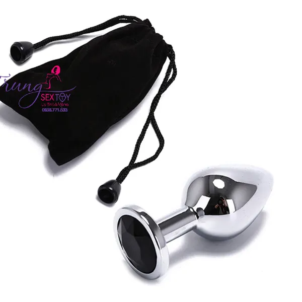 Kích thích mọi dòng cảm xúc với phích cắm hậu môn bằng thép này