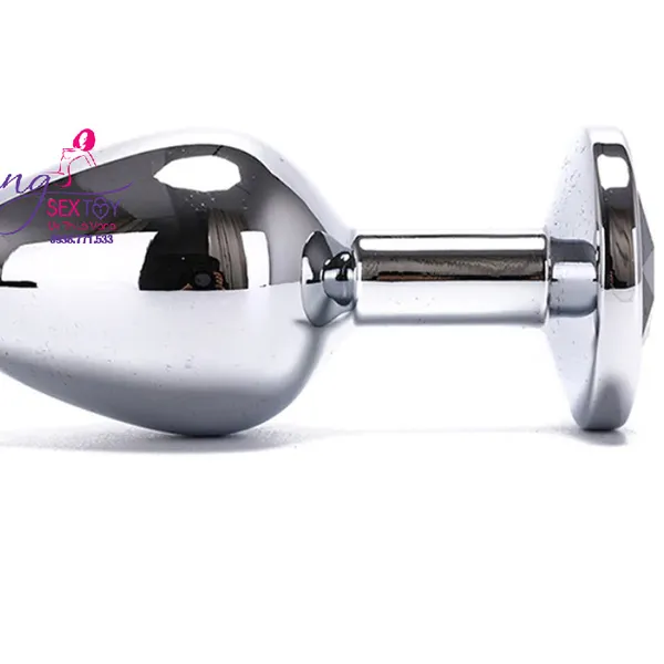Kích thích mọi dòng cảm xúc với phích cắm hậu môn bằng thép này