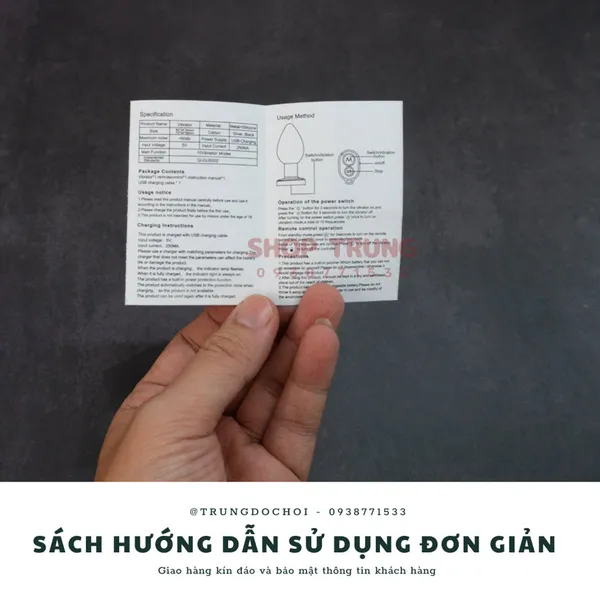 Trải nghiệm với siêu phẩm hậu môn kim loại điều khiển từ xa