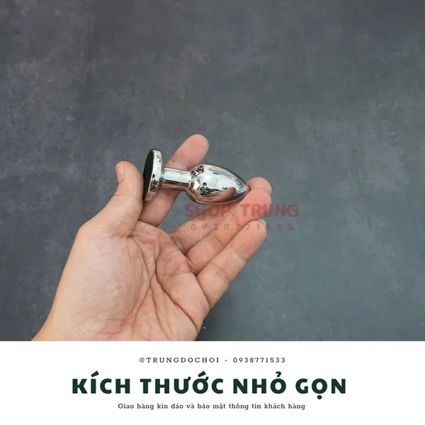 Trải nghiệm với siêu phẩm hậu môn kim loại điều khiển từ xa