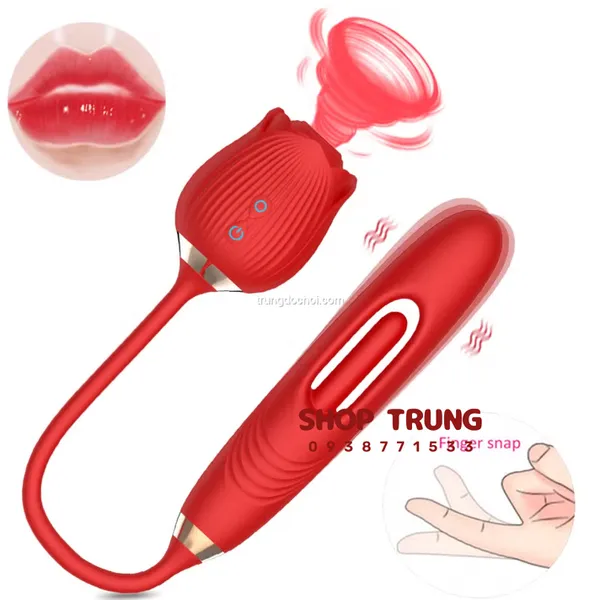 Khám Phá Đỉnh Cao Cùng Hoa Hồng Rung Hút Đa Năng Sextoy Đa Năng