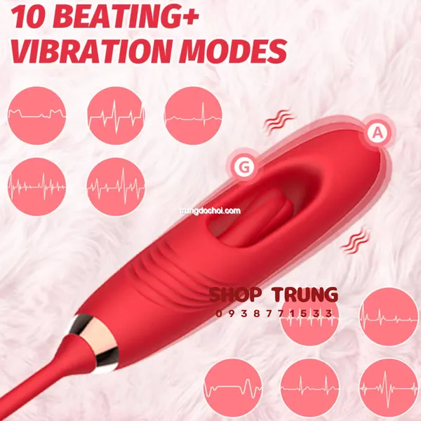 Khám Phá Đỉnh Cao Cùng Hoa Hồng Rung Hút Đa Năng Sextoy Đa Năng