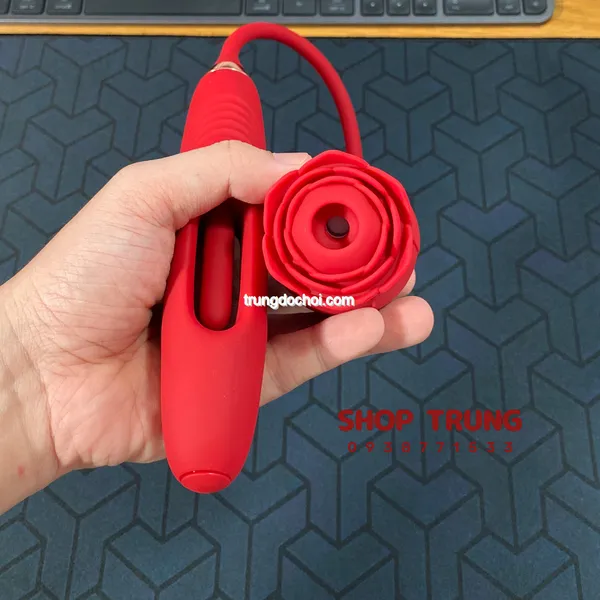 Khám Phá Đỉnh Cao Cùng Hoa Hồng Rung Hút Đa Năng Sextoy Đa Năng